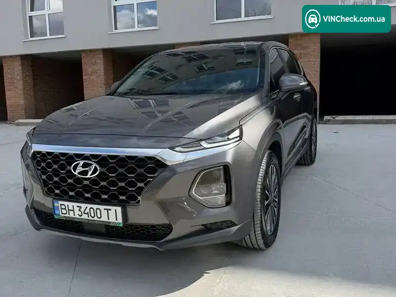 Hyundai Santa FE 2019, фото з оголошення 1 з 21, VIN KMHS281BBLU246445