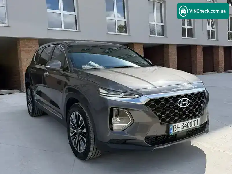 Hyundai Santa FE 2019, фото з оголошення 2 з 21, VIN KMHS281BBLU246445