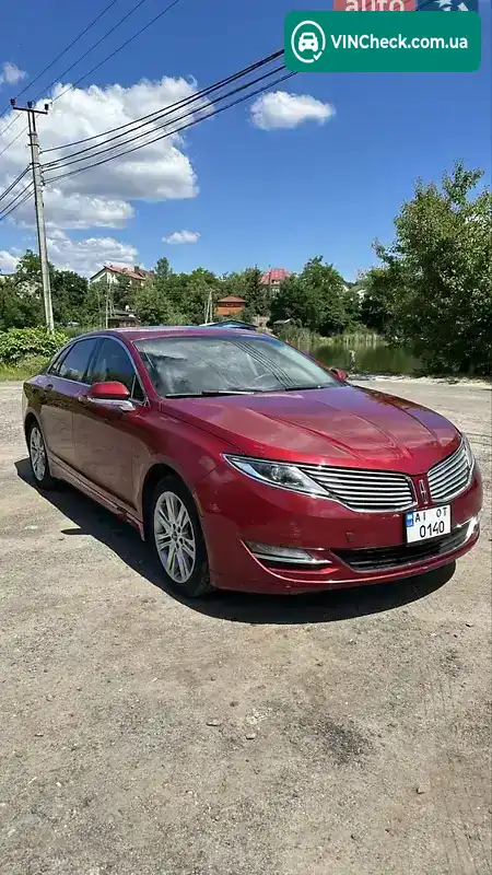 Lincoln MKZ 2014, фото з оголошення 1 з 15, VIN 3LN6L2LU1ER834048
