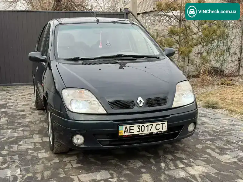 Renault Scenic 2002, фото з оголошення 1 з 21, VIN VF1JA110527310120