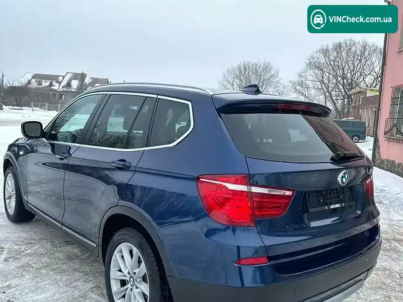 BMW X3 2011, фото з оголошення 1 з 11, VIN 5UXWX5C57BL712158