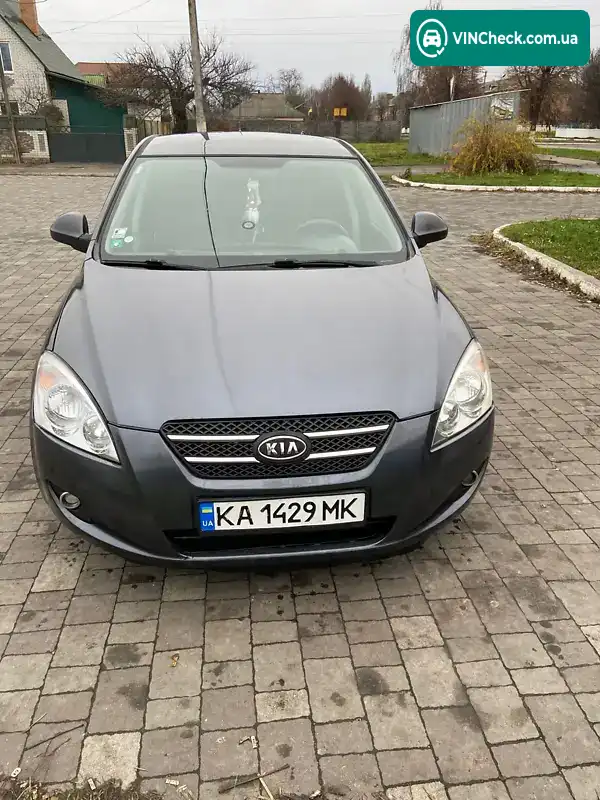 Kia Ceed 2007, фото з оголошення 1 з 8, VIN U5YFF24427L060128