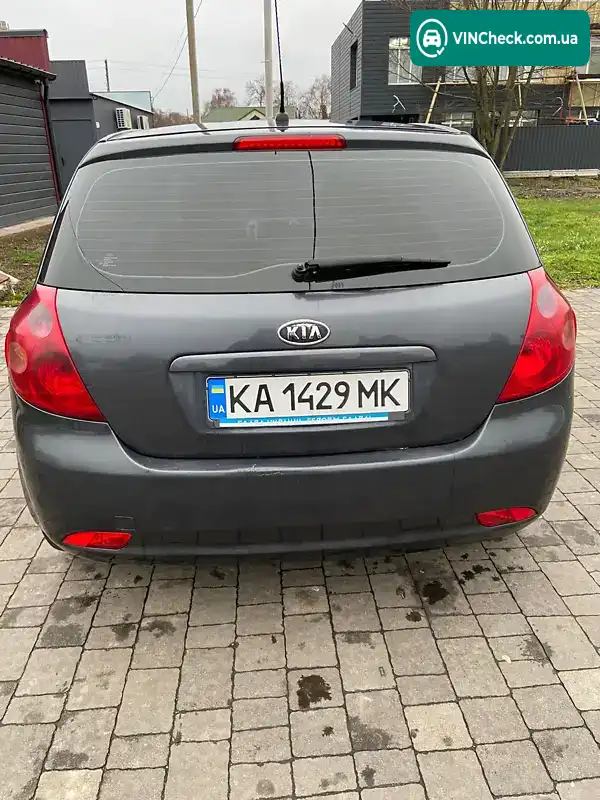 Kia Ceed 2007, фото з оголошення 2 з 8, VIN U5YFF24427L060128