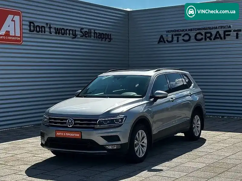 Volkswagen Tiguan 2019, фото з оголошення 1 з 20, VIN 3VV2B7AX7KM105787