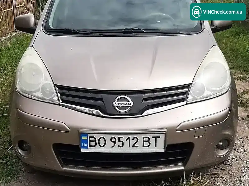Nissan Note 2009, фото з оголошення 1 з 3, VIN SJNFAAE11U2024253