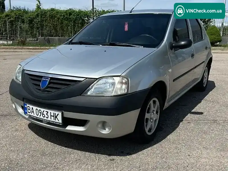 Dacia Logan 2006, фото з оголошення 1 з 17, VIN UU1LSDAGH36017631