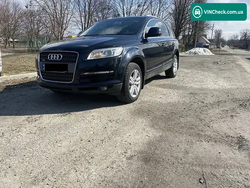 Audi Q7 2007, фото з оголошення 1 з 2, VIN WAUZZZ4L57D090417