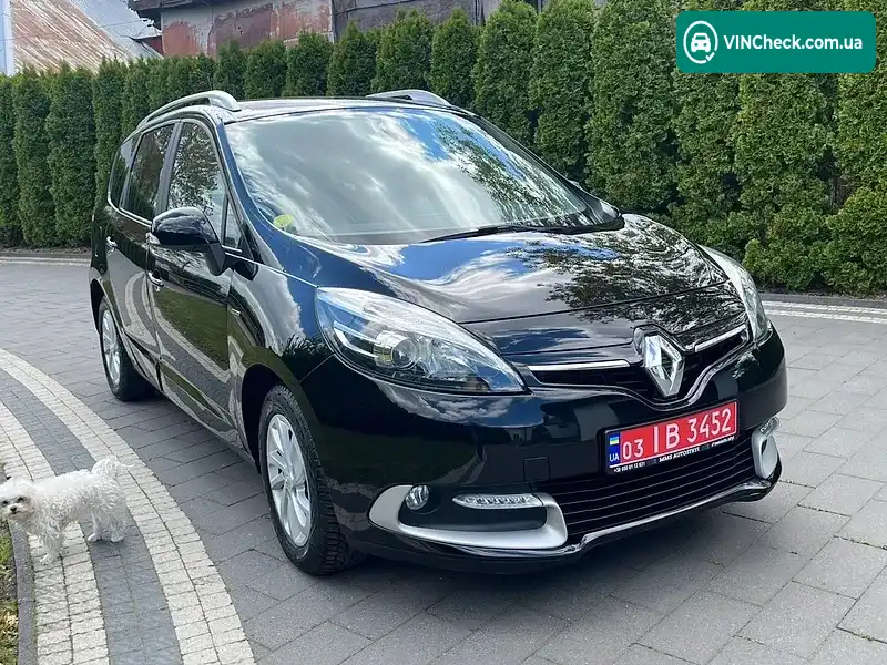 Renault Grand Scenic 2014, фото з оголошення 2 з 20, VIN VF1JZ14M650980758