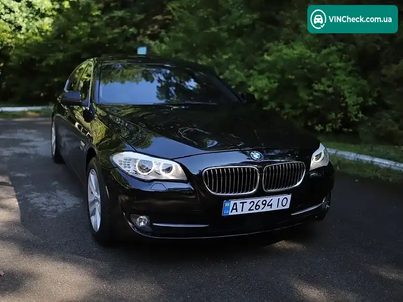 BMW 5 Series 2012, фото з оголошення 1 з 18, VIN WBAXH5C56CDW09163