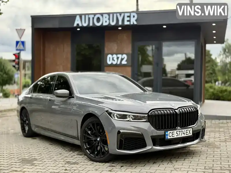 BMW 7 Series 2020, фото з оголошення 1 з 21, VIN WBA7T2C07MCF97116