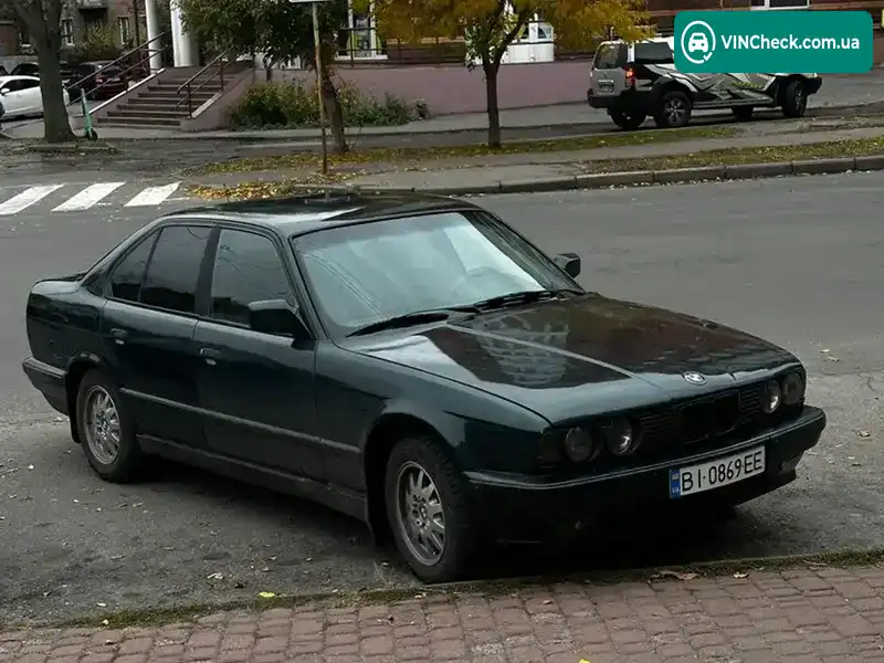 BMW 5 Series 1989, фото з оголошення 2 з 4, VIN WBAHA61040BB02648