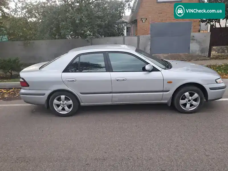 Mazda 626 1998, фото з оголошення 2 з 9, VIN JMZGF12P201162165