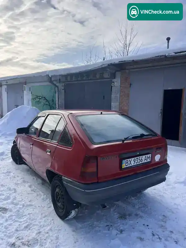 Opel Kadett 1987, фото з оголошення 1 з 16, VIN W0L000034H2636343