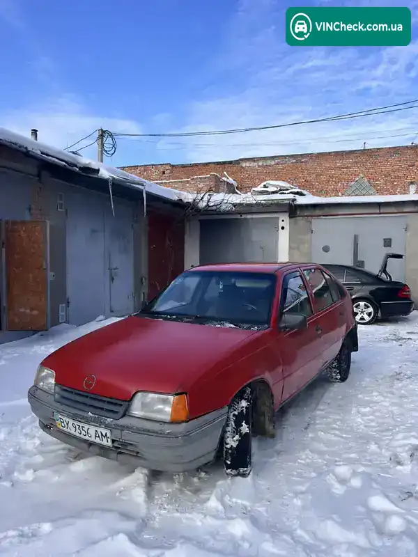 Opel Kadett 1987, фото з оголошення 2 з 16, VIN W0L000034H2636343