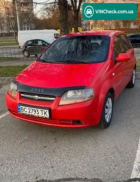 Chevrolet Aveo 2006, фото з оголошення 2 з 7, VIN Y6DSF48YE6B656398