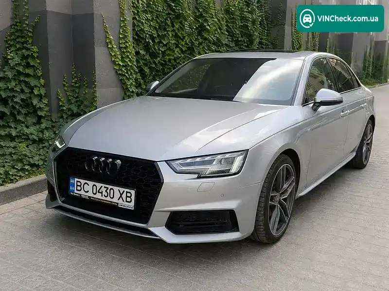 Audi A4 2018, фото з оголошення 2 з 18, VIN WAUENAF48KN007904