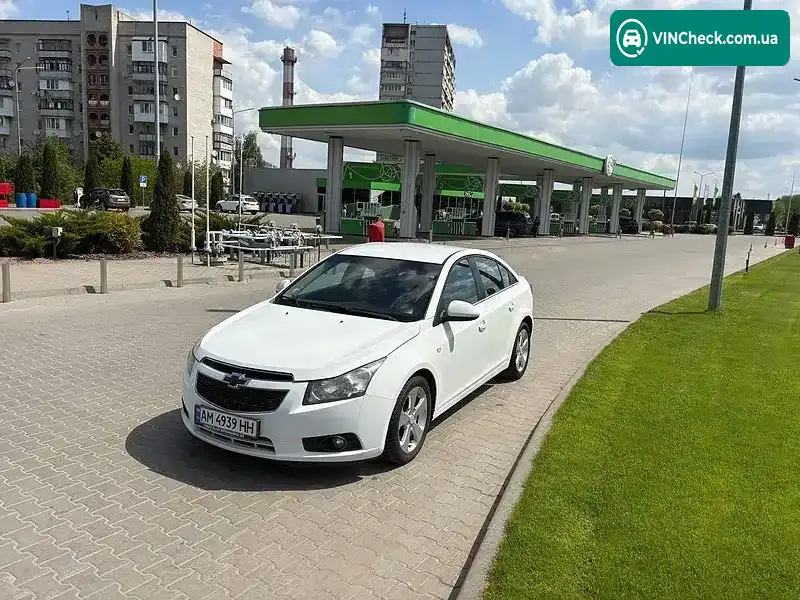 Chevrolet Cruze 2012, фото з оголошення 2 з 21, VIN KL1JF69Y9CK601099