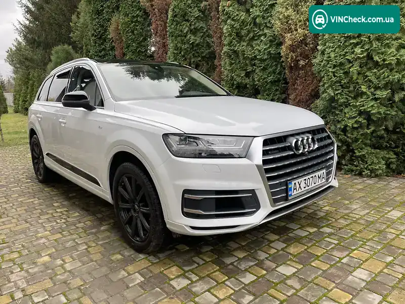 Audi Q7 2018, фото з оголошення 1 з 20, VIN WA1LAAF73KD005638