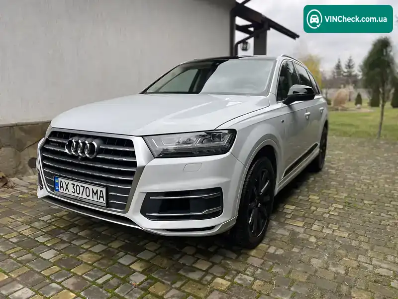 Audi Q7 2018, фото з оголошення 2 з 20, VIN WA1LAAF73KD005638