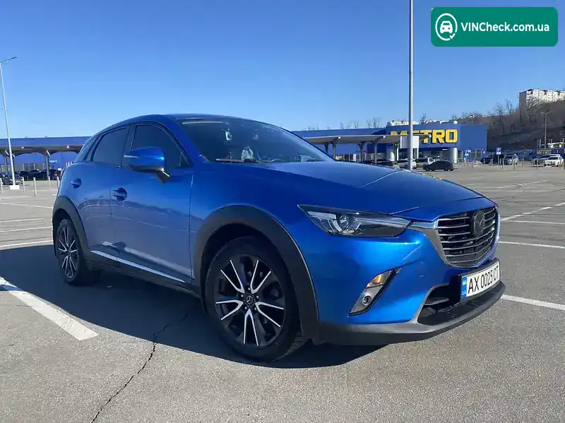 Mazda CX-3 2015, фото з оголошення 2 з 16, VIN JM1DKBD78G0126647