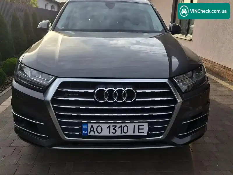 Audi Q7 2018, фото з оголошення 1 з 13, VIN WA1LAAF72KD010538