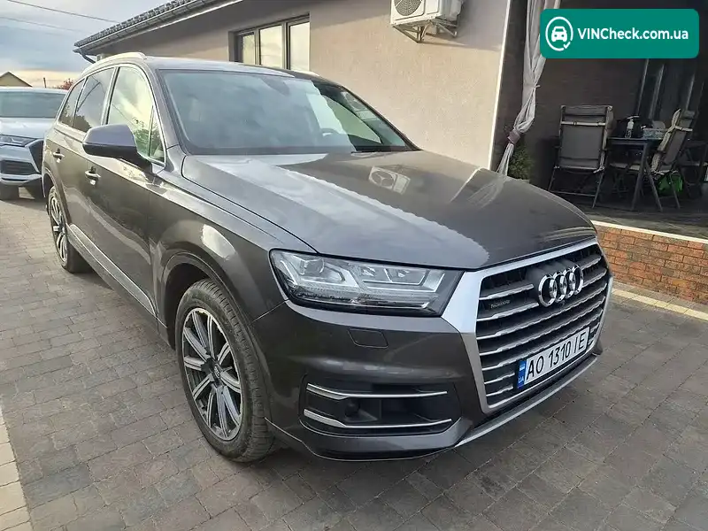 Audi Q7 2018, фото з оголошення 2 з 13, VIN WA1LAAF72KD010538
