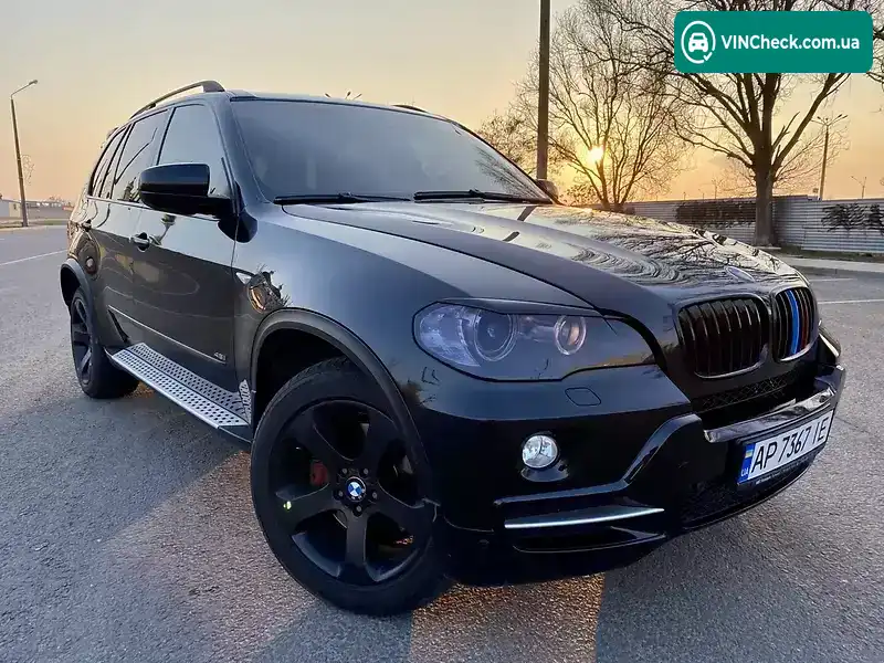 BMW X5 2007, фото з оголошення, VIN 5UXFE83537LZ40608