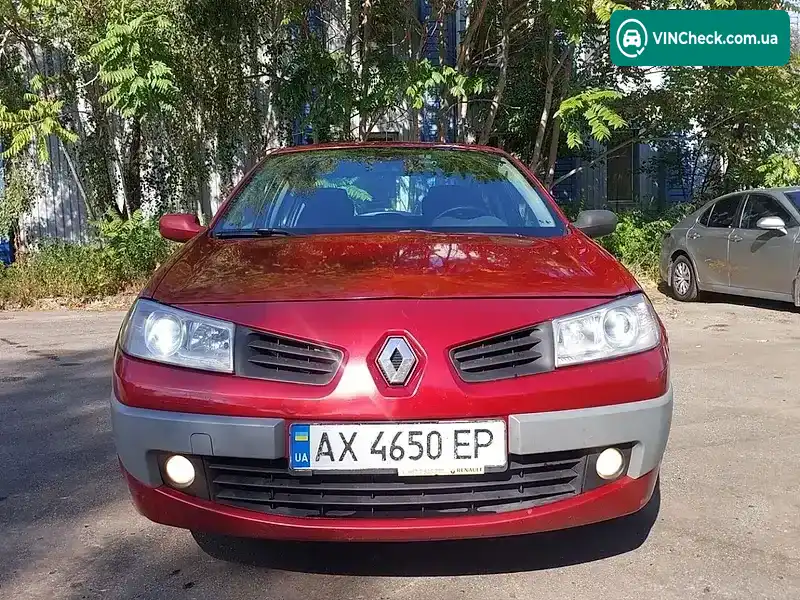 Renault Megane 2006, фото з оголошення 1 з 10, VIN VF1LM1A0H36156502
