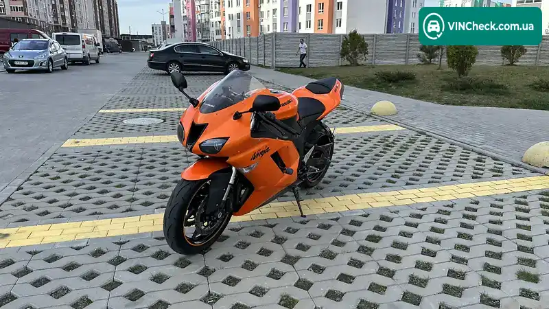 Kawasaki Ninja 600 ZX-6R 2007, фото з оголошення 2 з 16, VIN JKAZX600PPA015471
