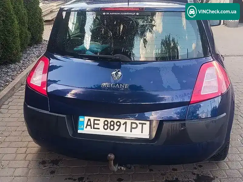 Renault Megane 2005, фото з оголошення 2 з 15, VIN VF1BM0C0H33571589