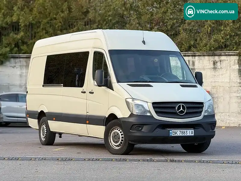 Mercedes-Benz Sprinter 2016, фото з оголошення 1 з 20, VIN WDB9066351P323855