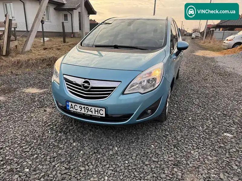 Opel Meriva 2011, фото з оголошення 1 з 20, VIN W0LSD9EH8B4264853