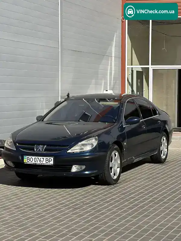 Peugeot 607 2001, фото з оголошення 2 з 20, VIN VF39D3FZE92046311