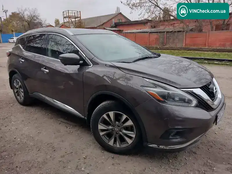 Nissan Murano 2018, фото з оголошення 1 з 11, VIN 5N1AZ2MH4JN193534