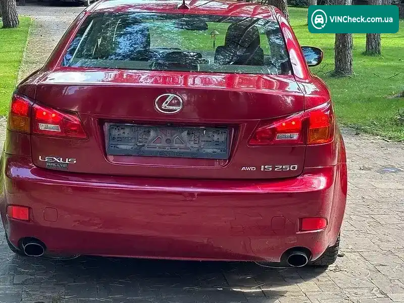 Lexus IS 2006, фото з оголошення 2 з 11, VIN JTHCK262772009660