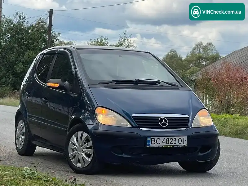 Mercedes-Benz A-Class 2003, фото з оголошення 2 з 20, VIN WDB1680091J943067