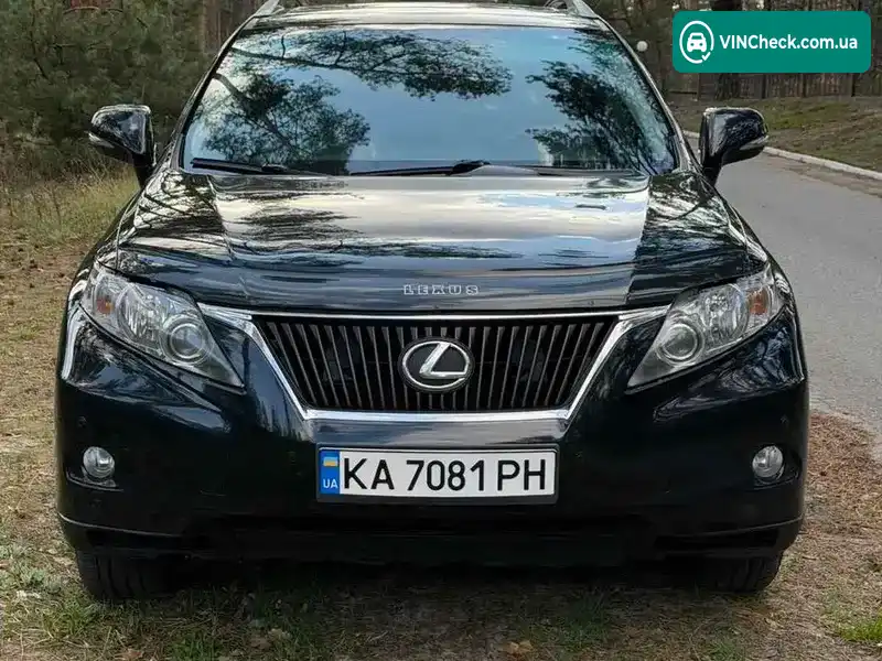 Lexus RX 2010, фото з оголошення 1 з 21, VIN 2T2BK1BA1AC074271