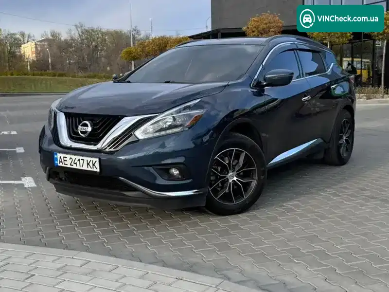 Nissan Murano 2018, фото з оголошення 1 з 16, VIN 5N1AZ2MH1JN175069