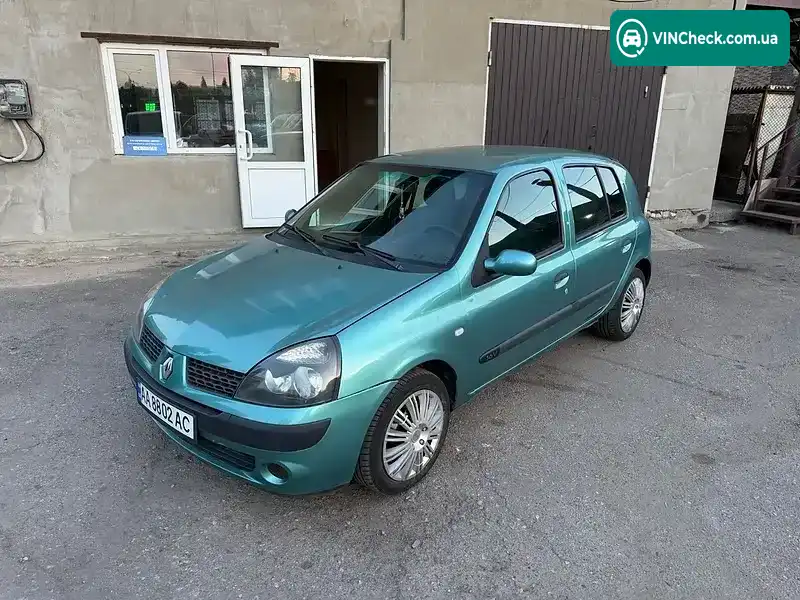 Renault Clio 2003, фото з оголошення 1 з 9, VIN VF1BB0W0H28752870