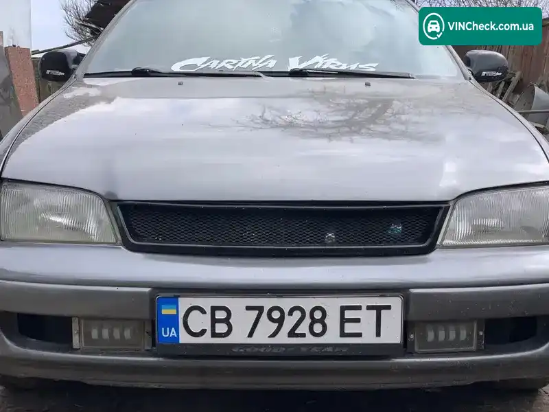 Toyota Carina 1993, фото з оголошення 2 з 3, VIN JT164STK100035571