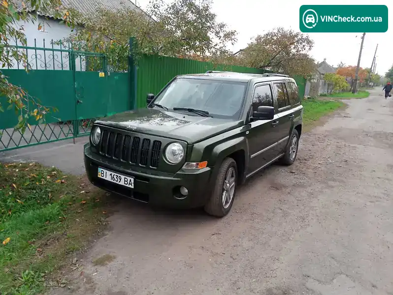 Jeep Patriot 2008, фото з оголошення 2 з 8, VIN 1J8FFF8W48D660494