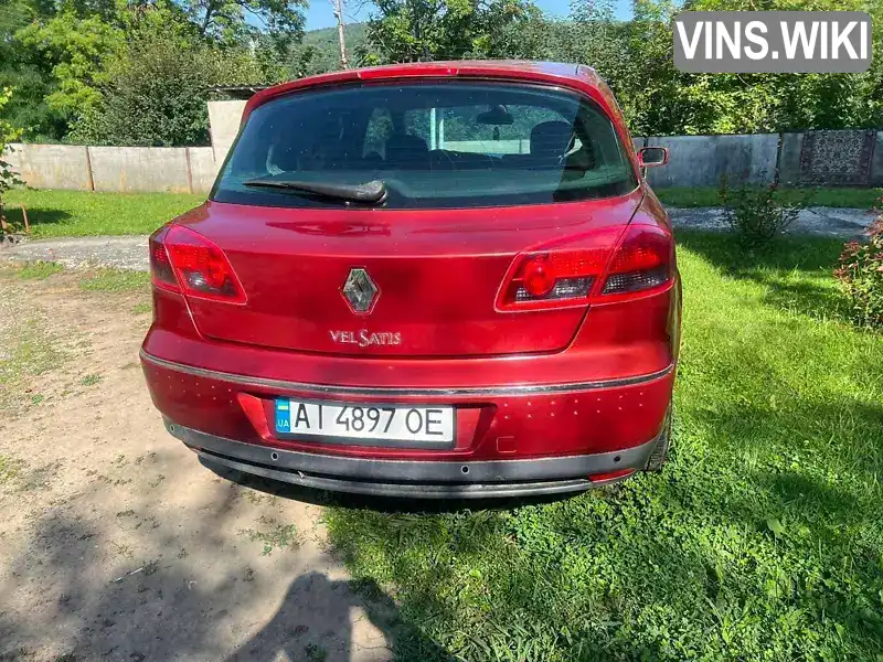 Renault Vel Satis 2002, фото з оголошення 1 з 18, VIN VF1BJ0E0628078482