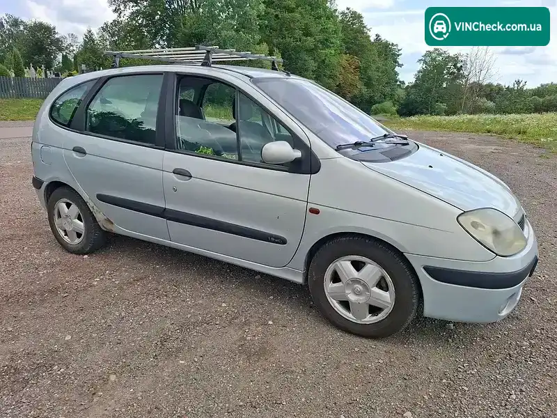 Renault Scenic 2001, фото з оголошення 2 з 12, VIN VF1JA050525379817