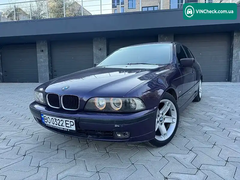 BMW 5 Series 1998, фото з оголошення 2 з 20, VIN WBADD11070BN65924