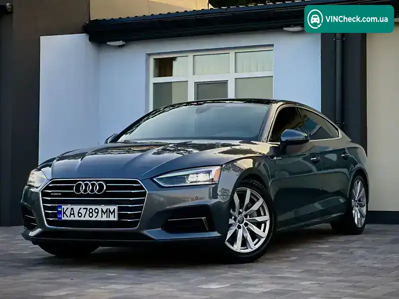Audi A5 Sportback 2018, фото з оголошення 1 з 21, VIN WAUBNCF58JA103383