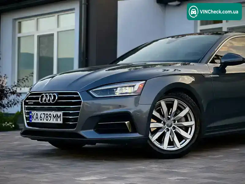 Audi A5 Sportback 2018, фото з оголошення 2 з 21, VIN WAUBNCF58JA103383