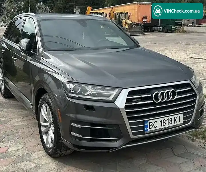 Audi Q7 2018, фото з оголошення 2 з 17, VIN WA1LAAF71JD039527
