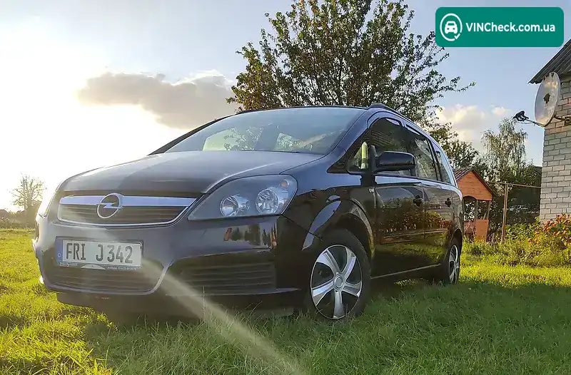Opel Zafira 2006, фото з оголошення 1 з 20, VIN W0L0AHM756G078631