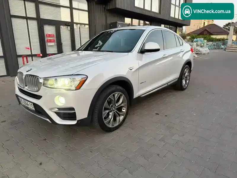 BMW X4 2017, фото з оголошення 1 з 21, VIN 5UXXW3C56J0Y66596
