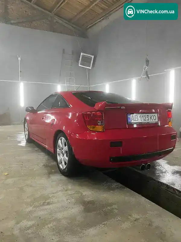 Toyota Celica 2000, фото з оголошення 2 з 11, VIN JTDDY38T000038287